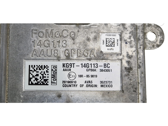 Блок управления KG9T14G113, KG9T14G113BC   Ford Fusion II