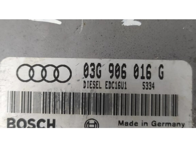 Řídící jednotka 03G906016G, 0281011364   Audi A3 S3 8P 2008