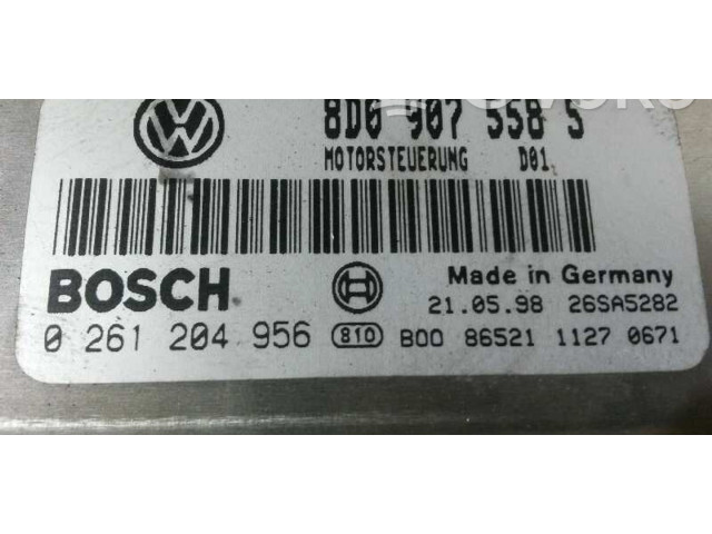 Řídící jednotka 8D0907558S, 0261204956   Volkswagen Passat Alltrack 1998