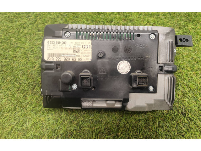 Дисплей    0263659000, A2218207189   Mercedes-Benz S W221