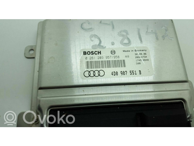 Блок управления двигателя 0261203958   Audi A6 S6 C4 4A