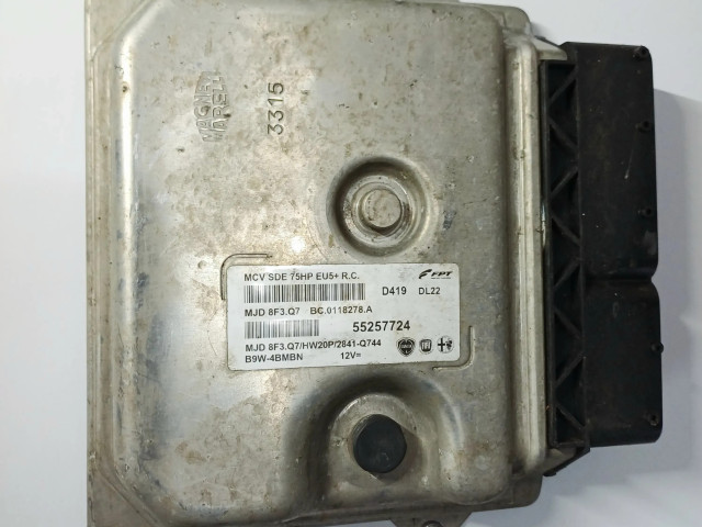 Řídící jednotka 55257724, MJD8F3Q7   Fiat Fiorino 2013
