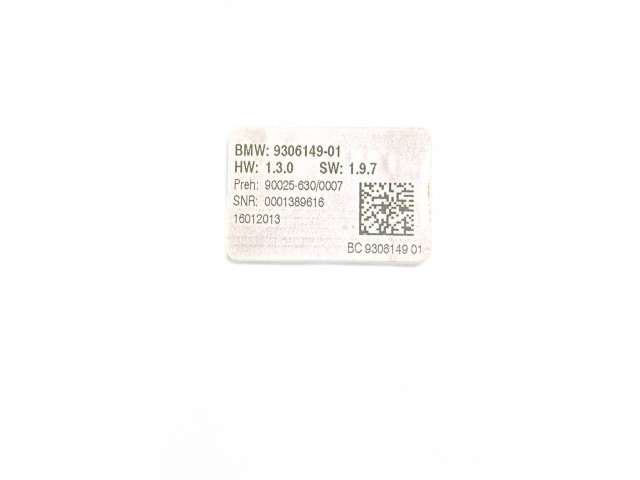 Блок управления климат-контролем 9306149, 0001389616   BMW 5 F10 F11