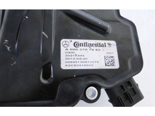Блок управления коробкой передач A0002701952, 0002701952   Mercedes-Benz E C207 W207