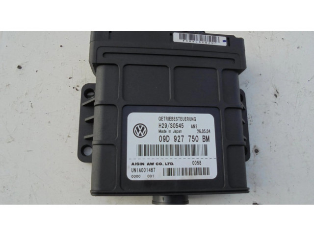 Блок управления коробкой передач 09D927750BM   Volkswagen Touareg I