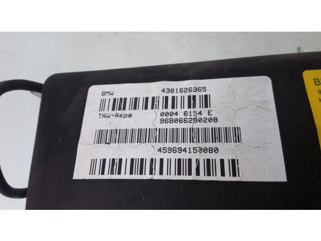 Подушка безопасности пассажира 4381626965, 00046154E   BMW 7 E38