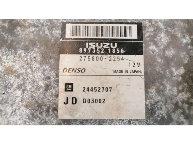 Блок управления двигателя 8973521856, 2758002254   Opel Vectra C