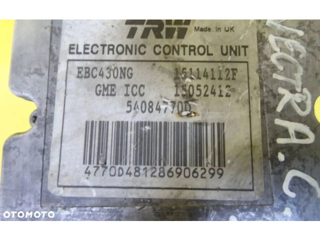 Jednotka ABS 15114112F, 15052412   Opel Vectra C 2006