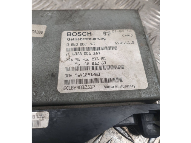 Блок управления коробкой передач 9641281280, 6058001119   Citroen C5