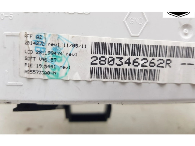 Панель приборов 280346262R, 280346262R   Renault Twingo II       