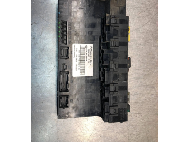   Pojistková skříňka 2035451801, 5DK00848640   Mercedes-Benz C W203 2002
