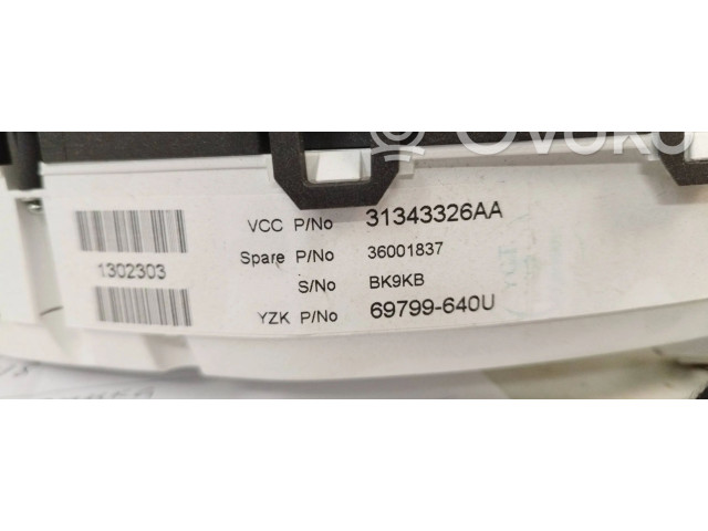 Řídící jednotka 31343326AA, 36001837   Volvo S60 2013