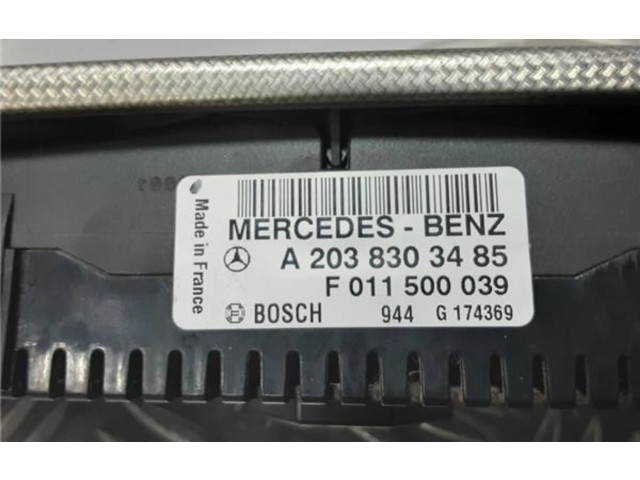 Блок управления климат-контролем A2038303485, A2038303485   Mercedes-Benz CLK A209 C209