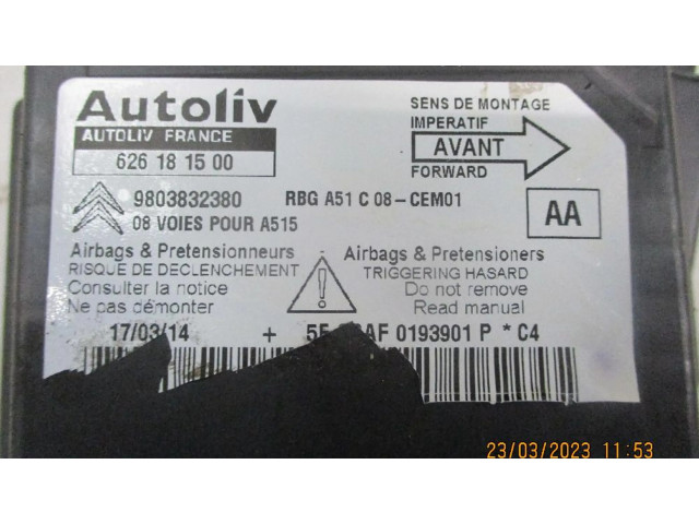 Блок подушек безопасности 9803832380   Citroen C3