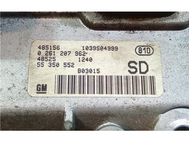 Блок управления 55350552, 0261207962   Opel Corsa C