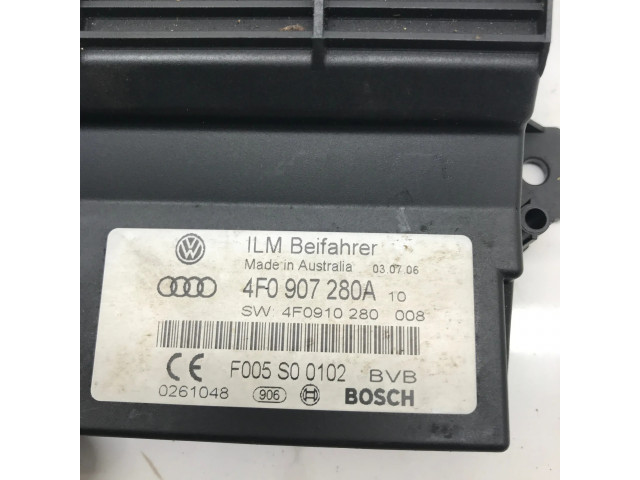 Блок управления 4F0907280A, F005S00102   Audi A6 S6 C6 4F