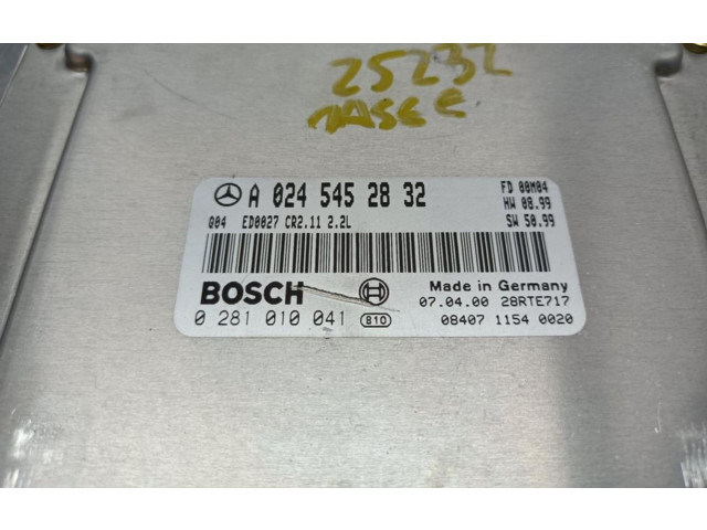 Řídící jednotka A0245452832   Mercedes-Benz E W210 