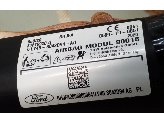 Надувная подушка для крыши LV4BS042D94AG, LV4B-S042D94-AG   Ford Kuga III