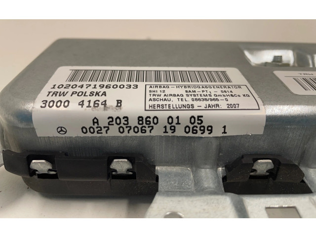 Подушка безопасности двери A2038600105, 30004164B   Mercedes-Benz CLS AMG C219