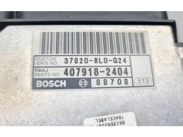 Řídící jednotka 0281015301, 37820RL0G23   Honda Accord 2009