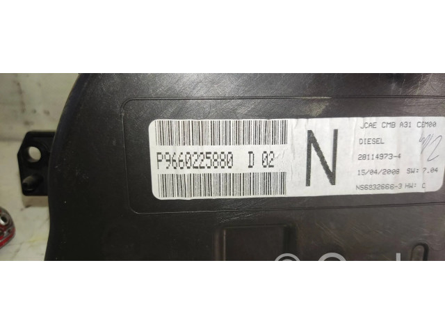 Přístrojová deska  Citroen C2 2003 P9660225880  