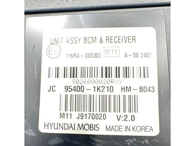 Блок комфорта 116RA000302, J9170020   Hyundai ix20   