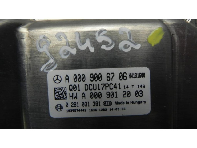 Блок управления A0009006706, G2452   Mercedes-Benz C AMG W205