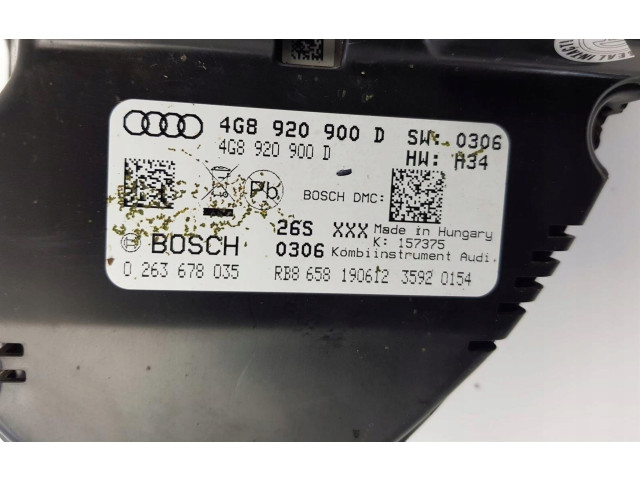 Панель приборов 4G8920900D   Audi A6 C7       