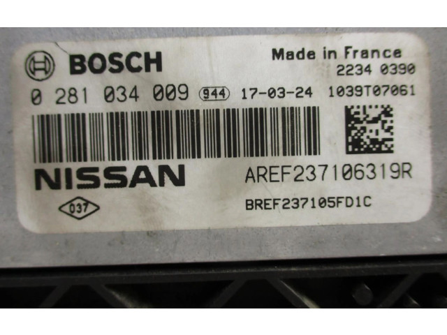 Řídící jednotka AREF237106319R   Nissan Micra 2015