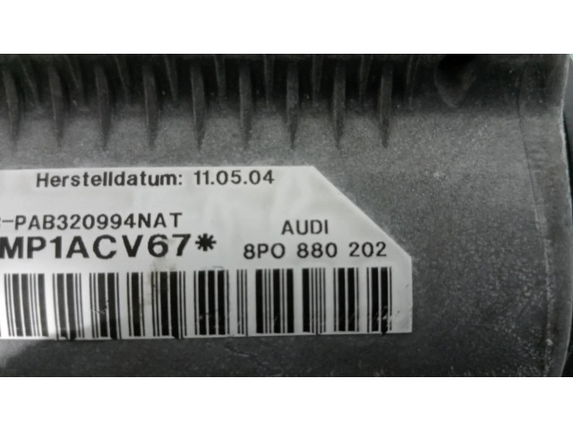 Подушка безопасности водителя 8PO880202   Audi A3 S3 8P