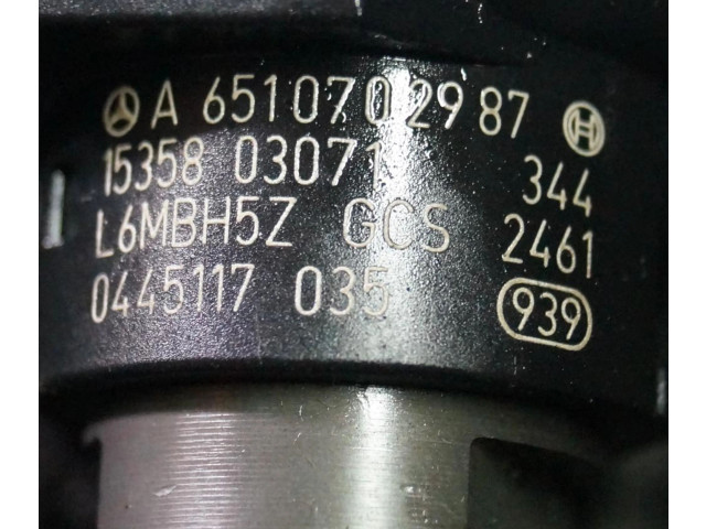 Vstřikovač A6510702987   Mercedes-Benz GLE (W166 - C292)    OM 651.960 