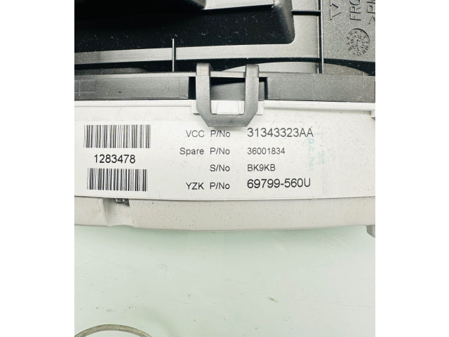 Přístrojová deska  Volvo XC60 2013 36001834, 69799560U  