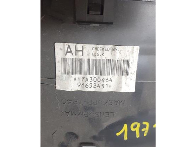 Přístrojová deska  Chevrolet Aveo 2006 96652430  