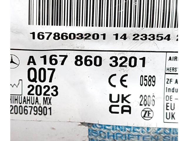 Боковая подушка безопасности A1678603201   Mercedes-Benz GLE W167