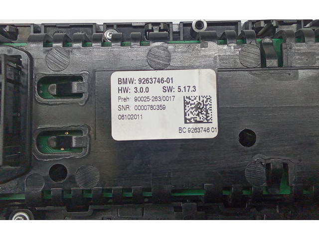 Блок управления климат-контролем 9263746   BMW 5 F10 F11