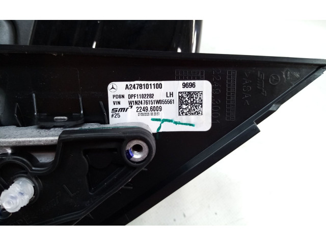 Zpětné zrcátko  Mercedes-Benz GLB x247 2020  A2478101100, 12FIOS  