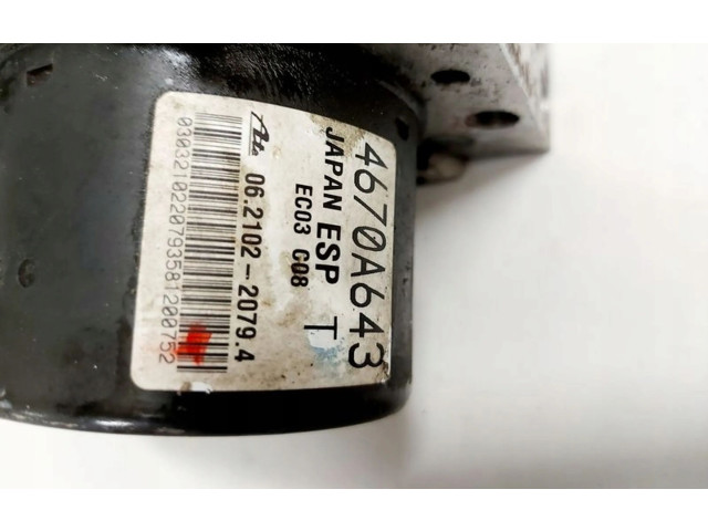 Jednotka ABS 4670A298, 06210957143   Mitsubishi ASX 2010