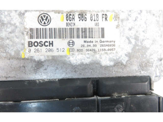 Řídící jednotka 0261206512, 06A906018FR   Seat Toledo II (1M) 2000