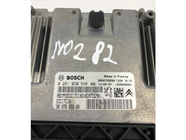 Řídící jednotka 9807885980, 0281030546   Peugeot 2008 I 2015
