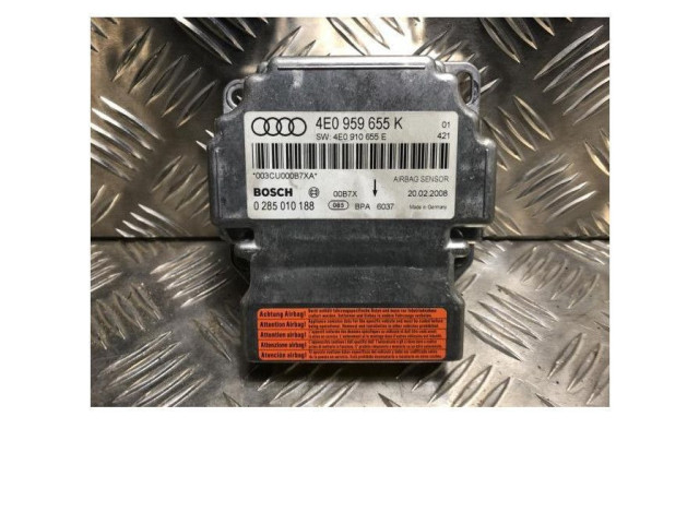 Блок подушек безопасности 4E0959655K, 4E0959655K   Audi A8 S8 D3 4E