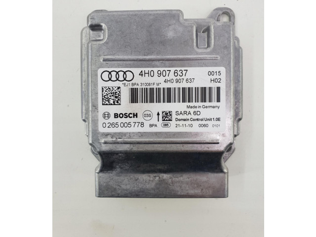Блок подушек безопасности    Audi A8 S8 D4 4H