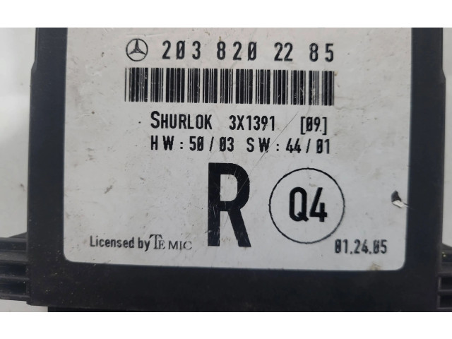 Блок управления дверью 2038202285, 3X1391   Mercedes-Benz C AMG W203      