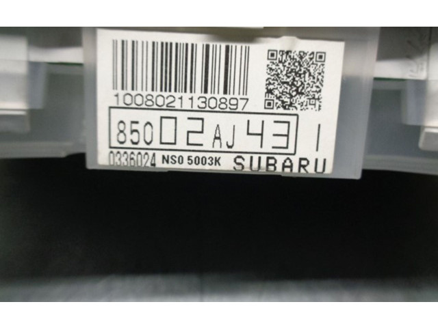 Přístrojová deska  Subaru Legacy 2010 85002AJ43  