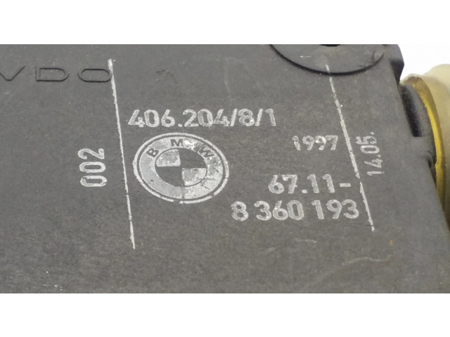 Zámek zadních dveří 8360193, 67118360193   BMW 5 E39 2000