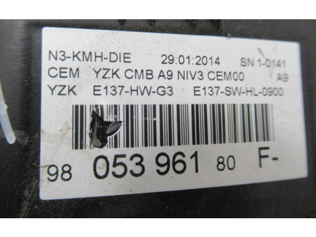 Přístrojová deska  Peugeot 2008 I 2013 9805396180  