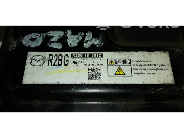 Řídící jednotka R2BG18881C, 2757000202   Mazda 6 2010