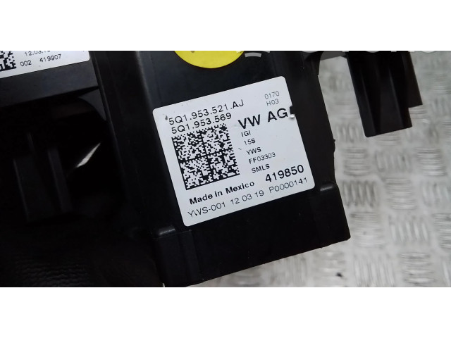 Подрулевой шлейф SRS 5Q1953569, 5Q1953521AJ   Volkswagen Jetta USA