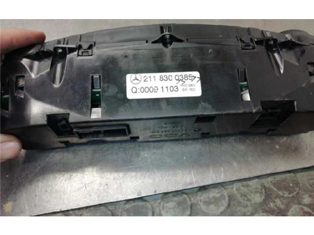 Блок управления климат-контролем 2118300385, 2118300385   Mercedes-Benz E AMG W211