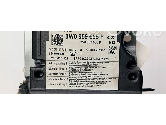 Блок подушек безопасности 8W0959655P   Audi A4 S4 B9 8W