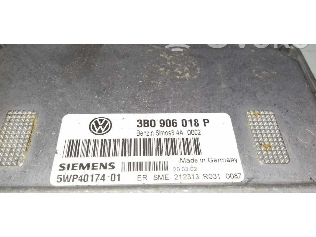 Řídící jednotka 3B0906018P, 5WP4017401   Volkswagen Passat Alltrack 2003